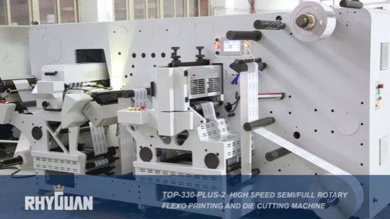 TOP-330-PLUS-2 Intermittent Flexo and Die Cutting Machine