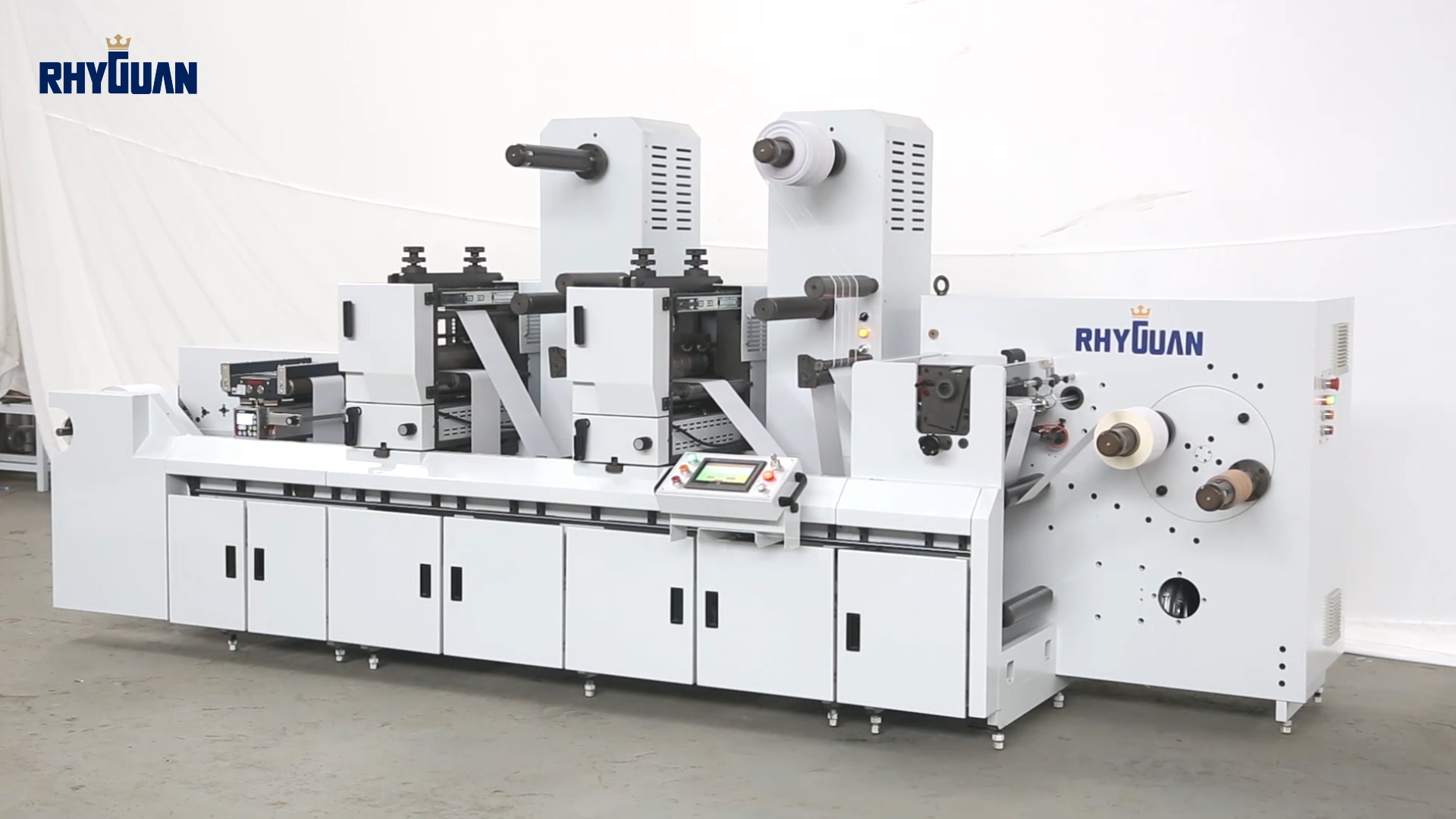 LG-330-TT Rotary Die Cutting Machine With Double Stations